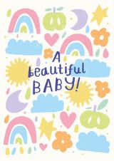 New baby card created by Nikki Miles