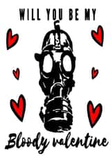 Alternative Valentines Card - My Bloody Valentine created by Sister Resin Crafts designs 