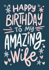 Happy birthday to my amazing wife. created by Natalia Gonzalez