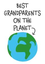 Grandparents Day Card for the best grandparents on the planet! created by size3art
