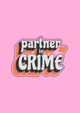 Groovy Card for Best Friend or Partner - Birthday, anniversary, or Valentine's created by Lola and Lily Prints