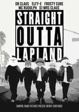 Funny Cool Christmas Card for Movie Loving Friend Or Family Member created by Vampire Rhino