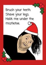 90 Day Fiance Big Ed Christmas Card created by Jo Prosser