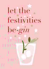 A festive message for Gin lovers! created by Jolly Judy