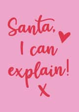 Cute Christmas Card for Someone Cheeky created by Amy Baker