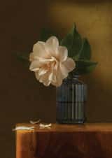 Beautiful floral card - Camellia with vase created by DainaCrafts