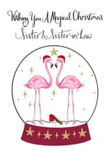 LGBTQ Gay Same Sex Sister & Sister In Law - Lesbian Christmas created by Naughty Nice