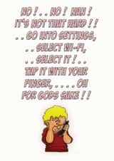 Cute card for you from cartoonist Strings created by David Stringer ( STRINGS )