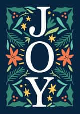 Joy with pretty flowers created by Natalia Gonzalez