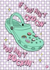 Funky Croc Card for a funky Croc lover! created by Saggggz