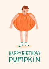 Humorous Autumn Birthday Card For Husband or Boyfriend created by Pilea Press