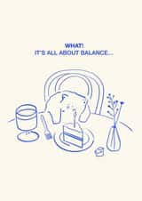 It’s all about balance… created by Holly Walsh