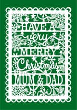 Merry Christmas Mum and Dad created by Pogofandango