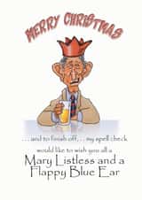 A funny christmas to your BFF created by David Stringer ( STRINGS )