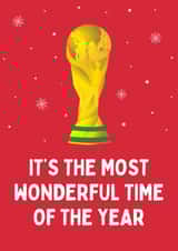 Funny Christmas Card for England Football Fan - World Cup Christmas created by SurelyThatsACard