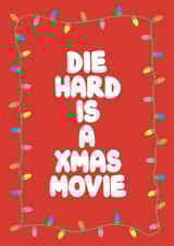 Die Hard is a Christmas movie! Its scientifically proven. created by Amy Watkinson