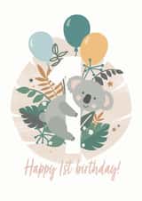 Koala 1st Birthday created by Katy Clemmans