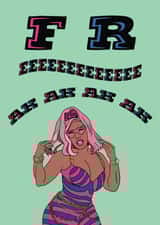 Any occasion - Nicki Minaj - Super freaky girl created by Dani Paoli