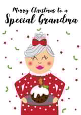 A cute Christmas card for a special Grandma. created by Memelou