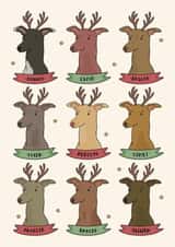 Santa's Greyhounds created by Goldie Design Studio