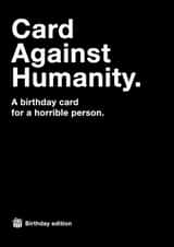 Card Against Humanity spoof card, Cards Against Humanity, Board Game card created by MockingJayCards