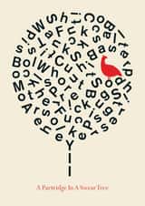 Rude Swear Tree Christmas Card created by Modern Toss