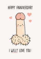 I Willy Love You created by Simply Wild Cards