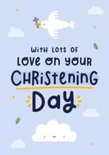 With Lots of Love On Your Christening Day Card created by Joanne Hawker
