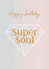 Perfect birthday card for the kind, soulful person in your life. created by Becky Taylor
