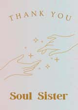 Thank you card for your sister from another mister. created by Becky Taylor