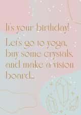 Birthday card for your woo woo friend! created by Becky Taylor