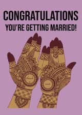 A cute & sassy Ariana Grande inspired wedding card. created by Khayal