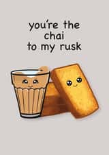 cute desi and south asian friendship card created by Khayal