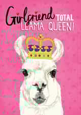 Girlfriend, total llama queen! created by Pencilface