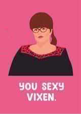 Funny The Chase Vixen Card created by Sarah Shields Designs