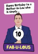 Fabulous Mother-In-Law - Happy Birthday created by @Laura Lonsdale Designs