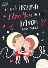 Valentine's Day - Anniversary - Husband - Cute - Funny created by Dalia Clark Design