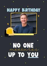 Personalised Birthday Photo Card created by LynseyLovez - Dad Husband Birthday Personalised Photo Card 22052