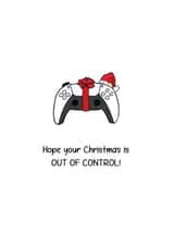 Cute PS5 Christmas Card For Nephew - For Son - Grandson Gaming Card - Controller created by Lara King Draws