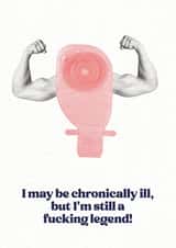 Cheer up your loved one with this funny card. Perfect for any occasion! created by ostique