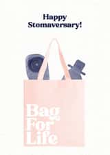 Cute Stomaversary card for the ostomate in your life! created by ostique