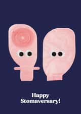Cute Stomaversary card for your loved one - the perfect way to celebrate! created by ostique
