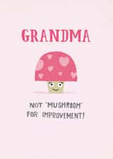 Grandma not 'mushroom' design created by Pencilface