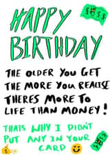 Funny lighthearted card for a friend of family member that can take a joke created by @hunky.doryart