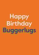 Birthday card for your favourite Buggerlug created by The Graphic Detail
