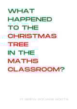 Funny Christmas Card for Teacher - Maths Xmas Tree Joke - Square Roots created by LAZY GAL CREATIONS