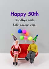 Happy 50th created by Bold & Bright Cards