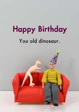 Birthday dinosaur created by Bold & Bright Cards