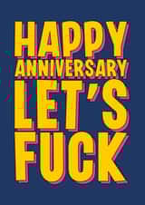 Rude and Funny Anniversary card for Husband or Boyfriend - Sex created by Blind Faith