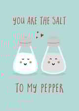 Cute Valentine card for a significant other - Salt and Pepper created by Kampai Designs